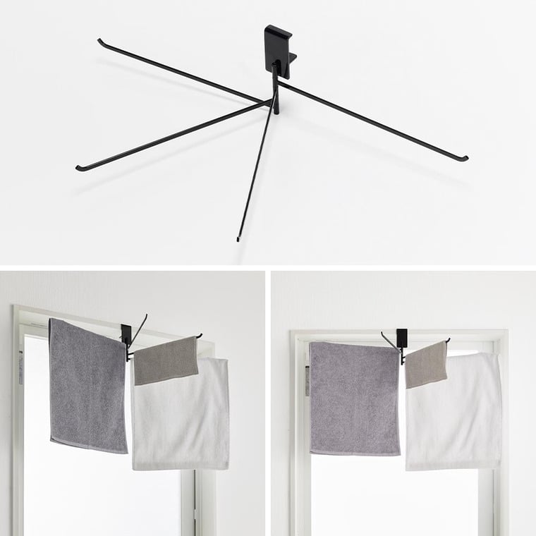 360度回転できる室内物干しタオルハンガー タワー   山崎実業 tower ホワイト ブラック 10322 10323 送料無料