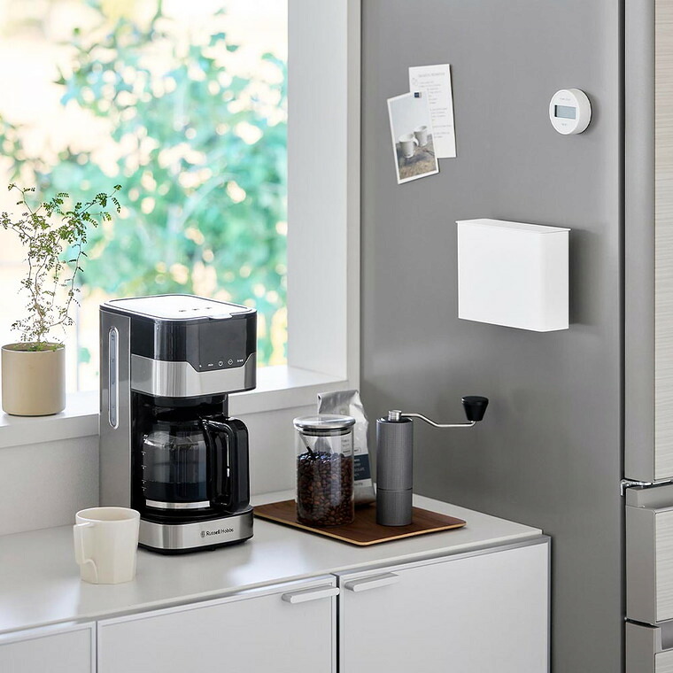 山崎実業 tower マグネットコーヒーペーパーフィルターケース タワー 公式 10330 10331 ホワイト ブラック 送料無料