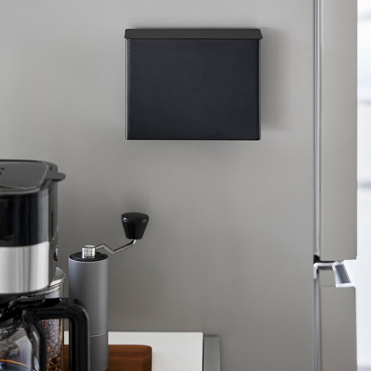 山崎実業 tower マグネットコーヒーペーパーフィルターケース タワー 公式 10330 10331 ホワイト ブラック 送料無料