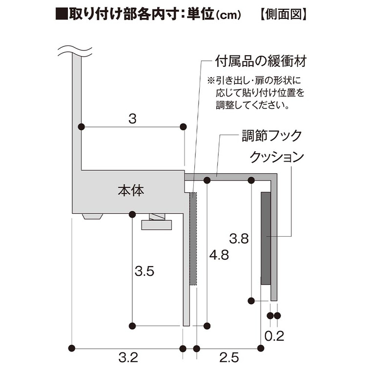 キッチンシンク下収納扉レジ袋ハンガー タワー 山崎実業 公式 tower 10332 10333 ホワイト ブラック