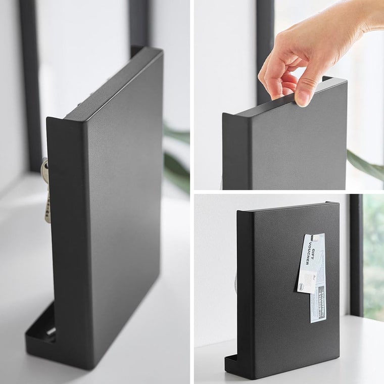 目隠しキーフックスタンド タワー 2段 山崎実業 公式 tower 10340 10341 ホワイト ブラック 送料無料