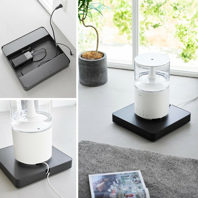 収納付きスチール台車 タワー 山崎実業 tower 10350 10351 ホワイト ブラック