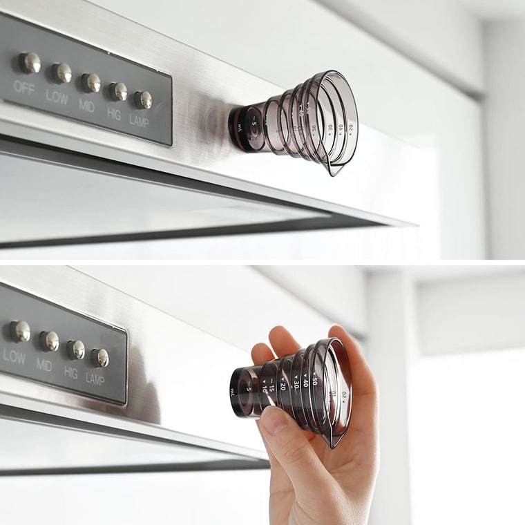 マグネット段々計量カップ タワー 50mL 山崎実業 tower 10360 10361 ホワイト ブラック