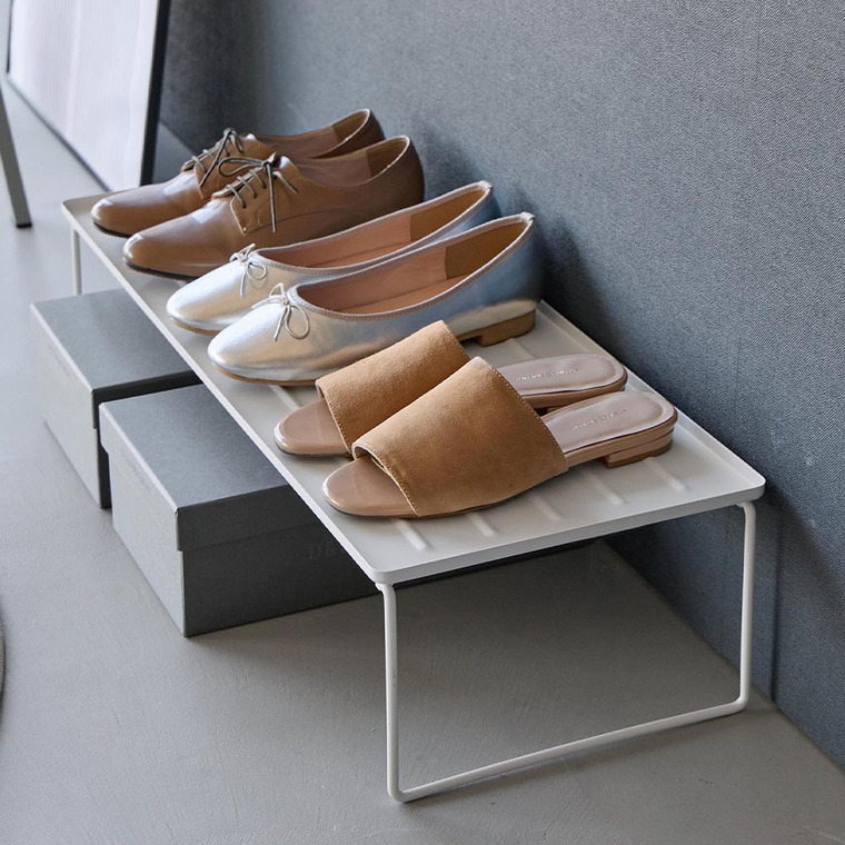 折り畳みシューズラック タワー 山崎実業 公式 tower 10362 10363 ホワイト ブラック 送料無料