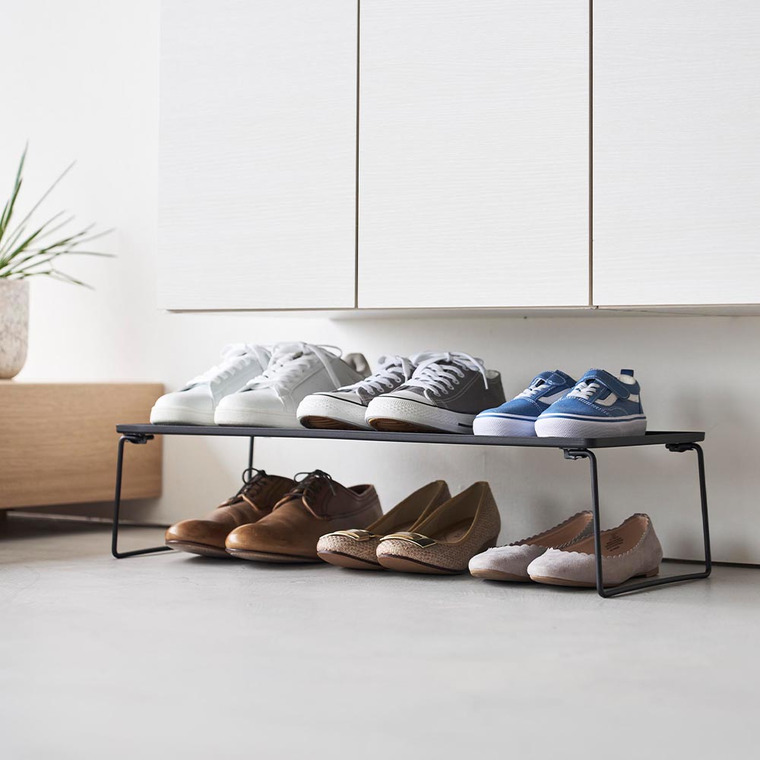 折り畳みシューズラック タワー 山崎実業 公式 tower 10362 10363 ホワイト ブラック 送料無料