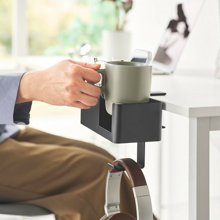 山崎実業 tower テーブル横マルチラック タワー 10367 10368 ホワイト ブラック 送料無料