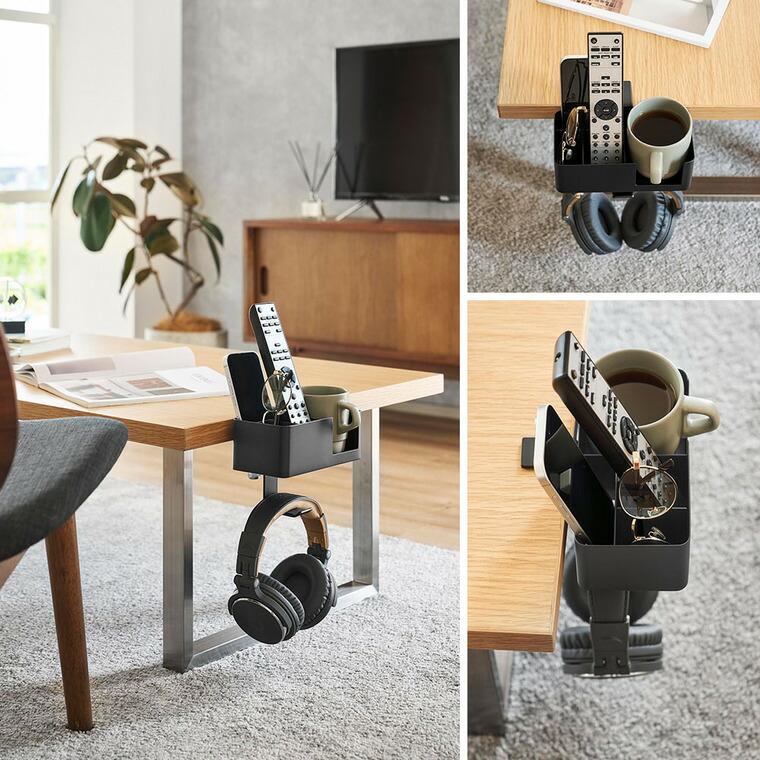 山崎実業 tower テーブル横マルチラック タワー 10367 10368 ホワイト ブラック 送料無料