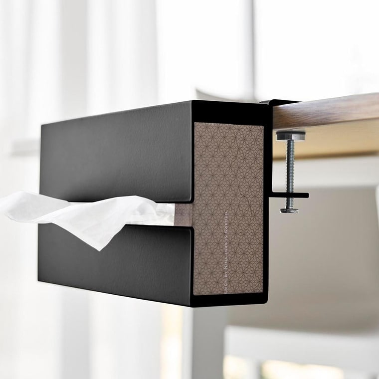 テーブル横ティッシュケース タワー 山崎実業 公式 tower 10371 10372 ホワイト ブラック 送料無料