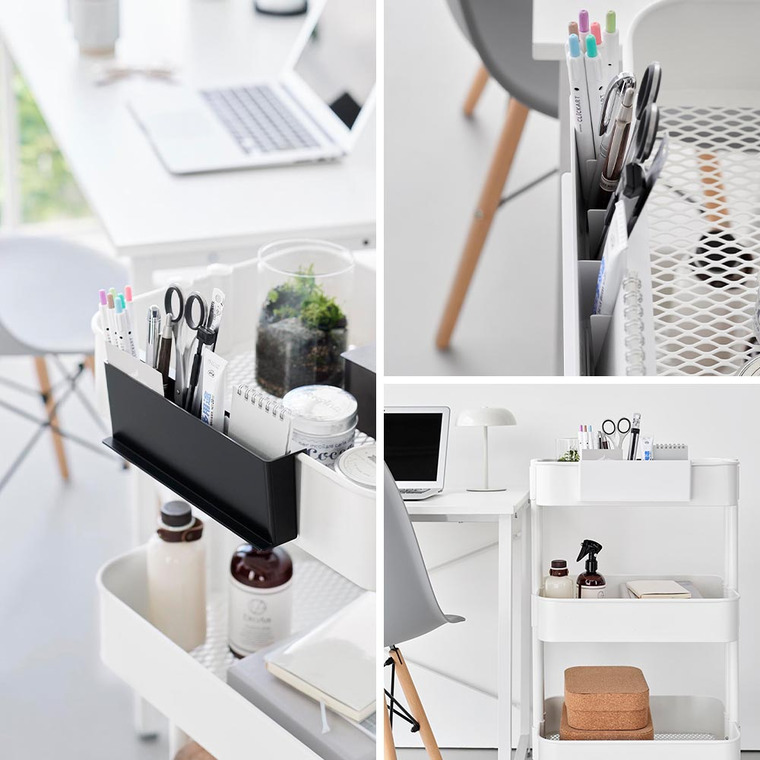 ミニチューブスタンド タワー 山崎実業 tower 10383 10384 ホワイト ブラック