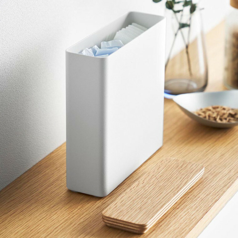 山崎実業 RIN スリムサニタリー収納ケース リン 公式 10397 10398 ブラウン ナチュラル 送料無料