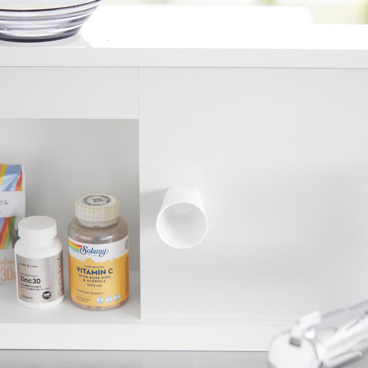 ちょこっとお薬マグネットタンブラー タワー 山崎実業 tower 10399 10400 ホワイト ブラック