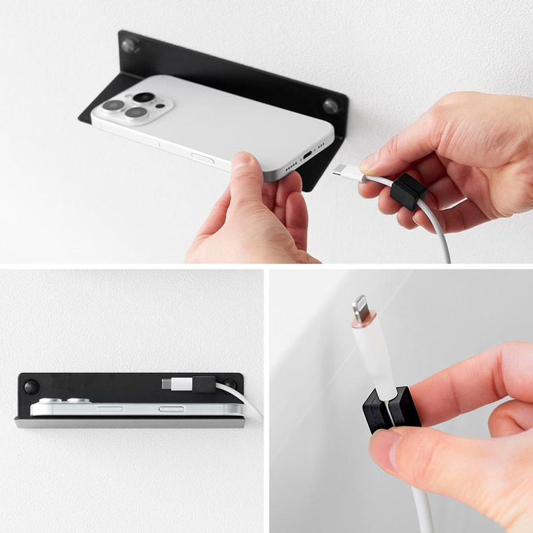 壁付けメガネラック タワー 山崎実業 公式 tower 10446 10447 ホワイト ブラック