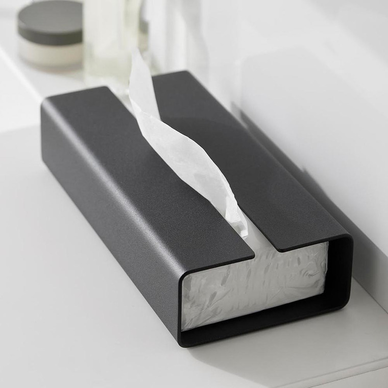 山崎実業 tower 入れ替え簡単ソフトパックティッシュケース タワー 公式 10450 10451 ホワイト ブラック