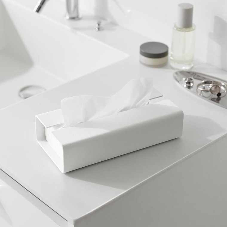 山崎実業 tower 入れ替え簡単ソフトパックティッシュケース タワー 公式 10450 10451 ホワイト ブラック