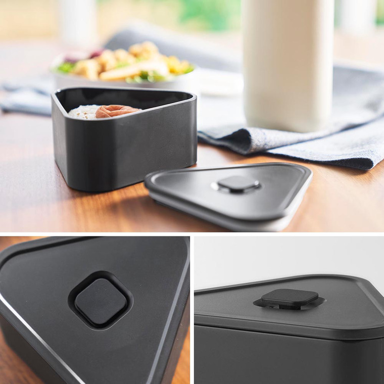 バルブ付き密閉おにぎりケース タワー 山崎実業 tower 10464 10465 ホワイト ブラック