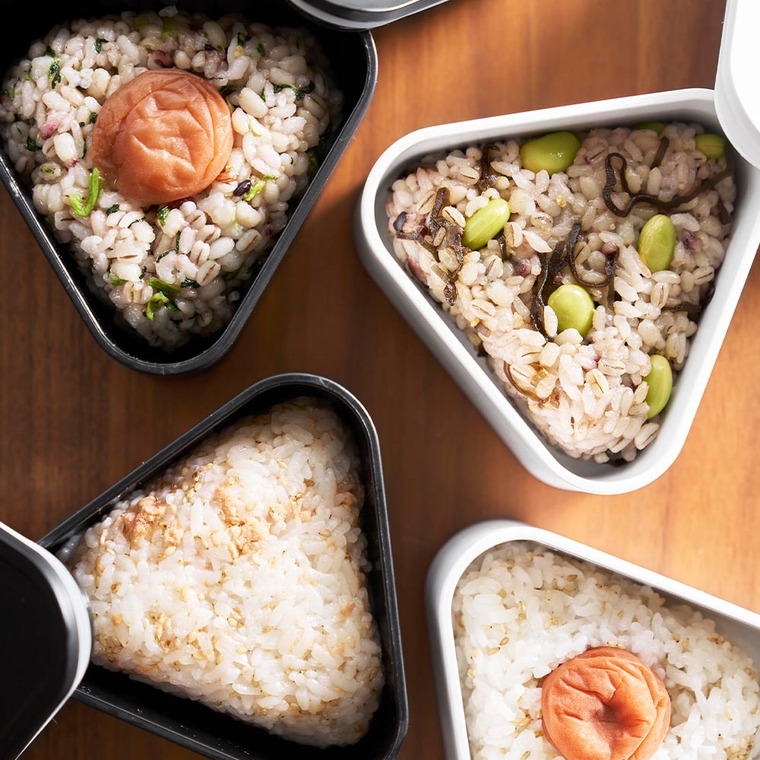 バルブ付き密閉おにぎりケース タワー 2個組 山崎実業 tower 10470 10471 ホワイト ブラック