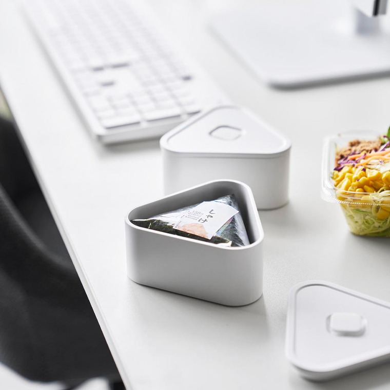 バルブ付き密閉おにぎりケース タワー 2個組 山崎実業 tower 10470 10471 ホワイト ブラック