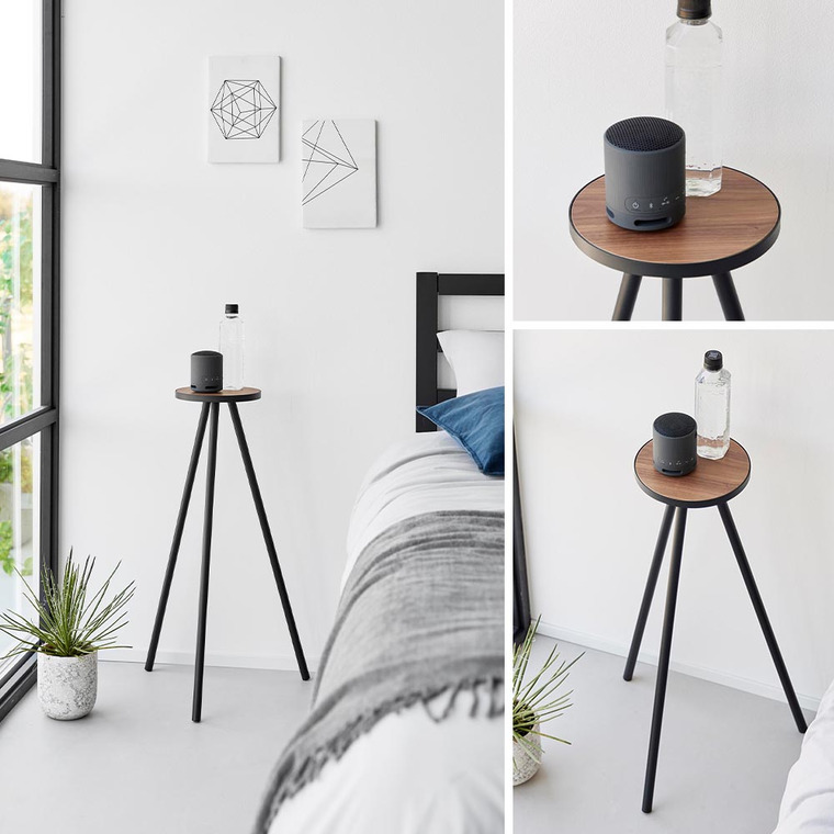 山崎実業 tower ちょこっとハイテーブル タワー 公式 10476 10477 ホワイト ブラック 送料無料