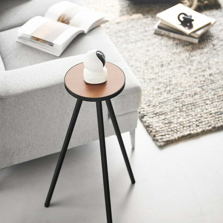 山崎実業 tower ちょこっとハイテーブル タワー 公式 10476 10477 ホワイト ブラック 送料無料