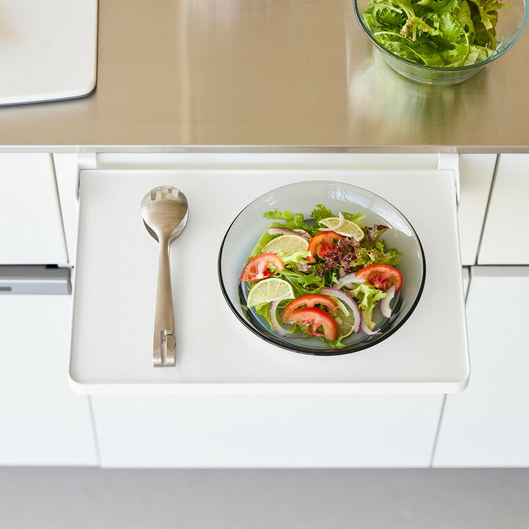 シンク扉折り畳み棚 タワー 山崎実業 tower 公式 10519 10520 ホワイト ブラック 送料無料