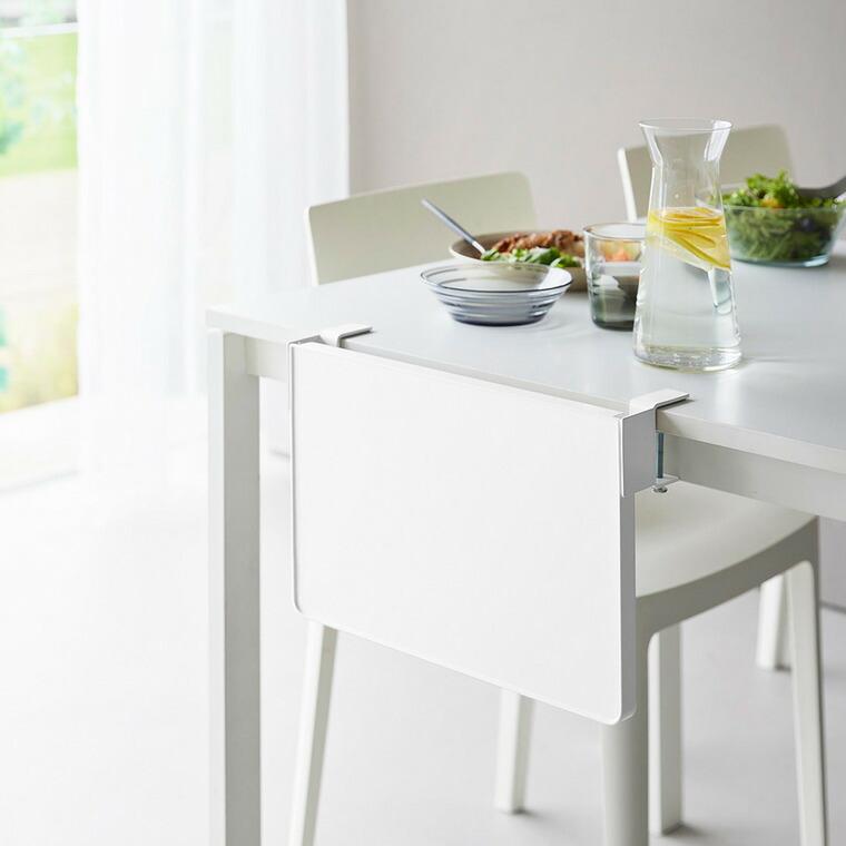 テーブル横折り畳み棚 タワー 山崎実業 tower 公式 10523 10524 ホワイト ブラック 送料無料