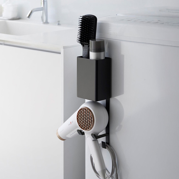 マグネットドライヤー&ヘアーアイロンホルダー タワー 山崎実業 tower 公式 10547 10548 ホワイト ブラック 送料無料