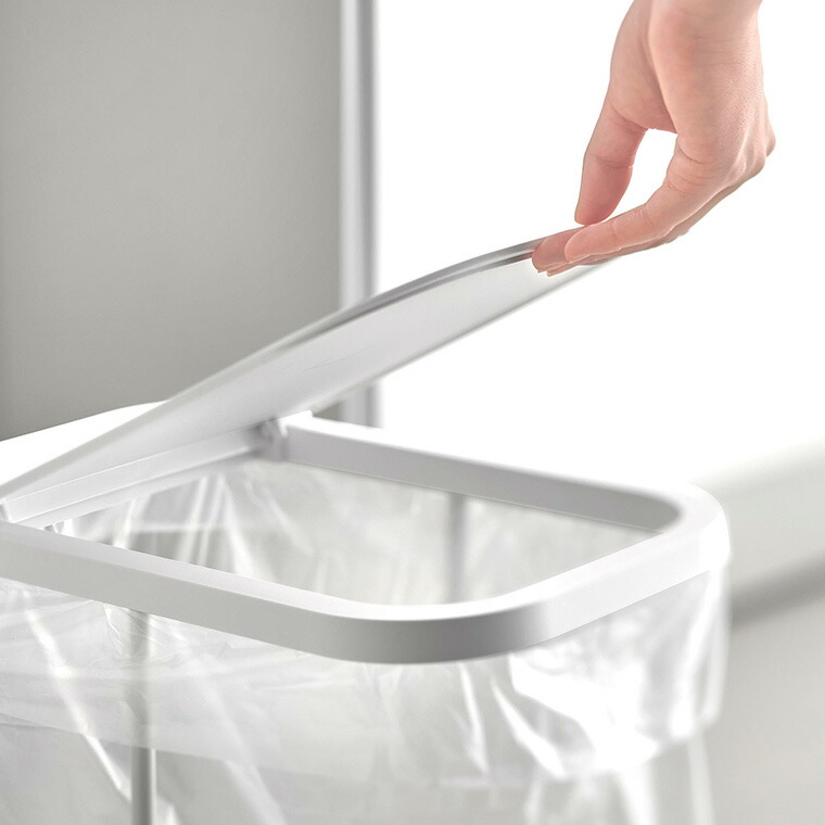 山崎実業 LUCE キャスター付き分別ゴミ袋ホルダー ルーチェ 山崎実業 山崎実業 tower 公式 10565 10566 ホワイト ブラック 送料無料