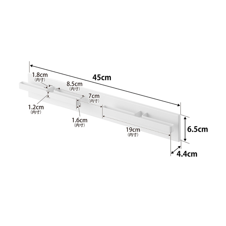 tower 壁付けリュックハンガー タワー 横型 山崎実業 10577 10578 ホワイト ブラック 送料無料