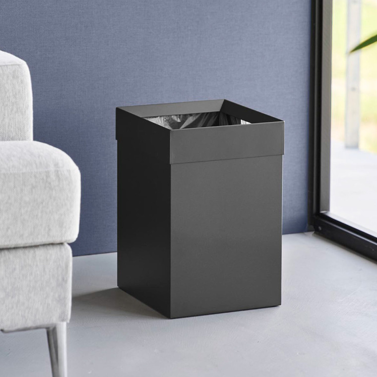 山崎実業 tower トラッシュカン タワー 角型 14L 公式 10592 10593 ホワイト ブラック 送料無料