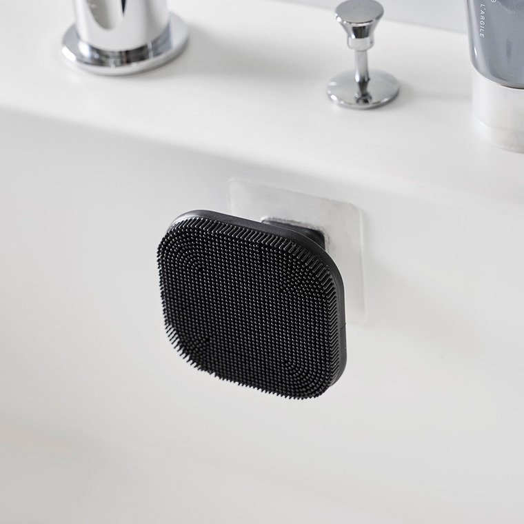 マグネットシリコーンフェイシャルブラシ タワー 山崎実業 tower 公式 10614 10615 ホワイト ブラック