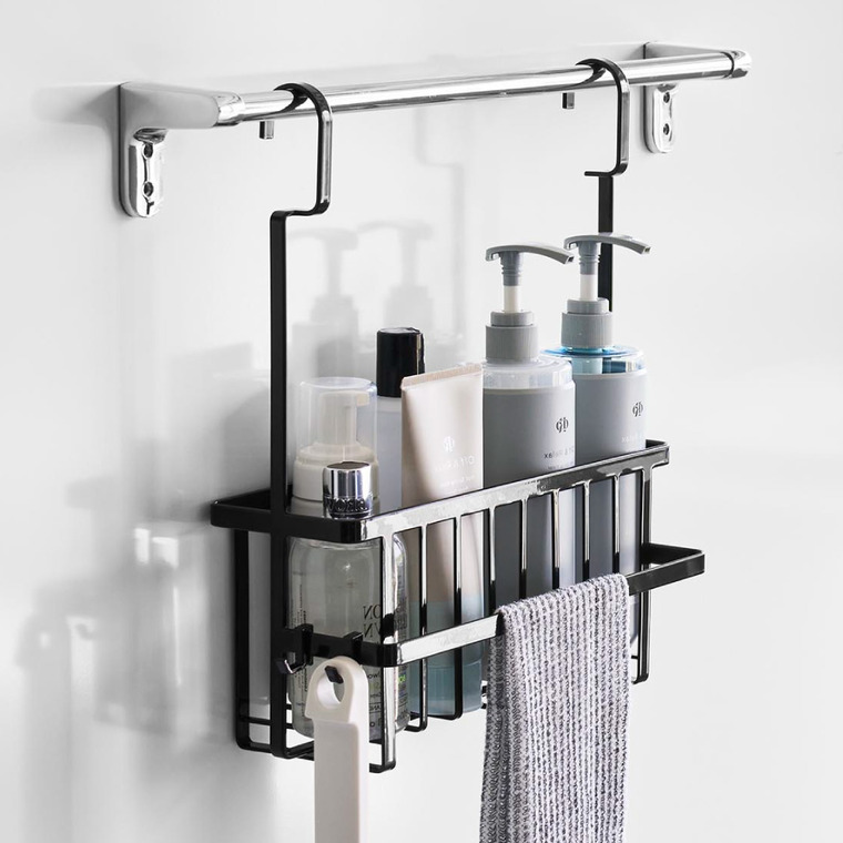 山崎実業 tower 連結引っ掛けバスルームバスケット タワー 公式 10648 10649 ホワイト ブラック 送料無料