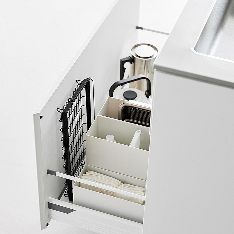 水筒を立てて干せる水切りバスケット タワー 山崎実業 tower 公式 10677 10678 ホワイト ブラック 送料無料