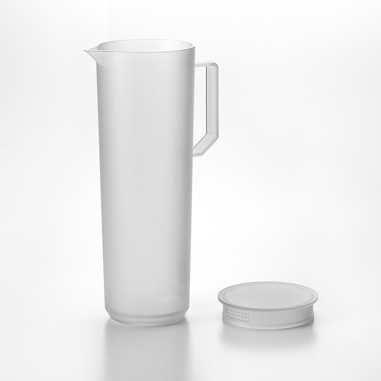 熱湯が注げる冷水筒 タワー ラウンド 1.2L 山崎実業 tower 公式 10686 10687 ホワイト ブラック 送料無料