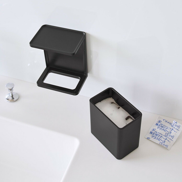 フィルムフック マウスピース収納ラック タワー  山崎実業 tower 公式 10723 10724 ホワイト ブラック