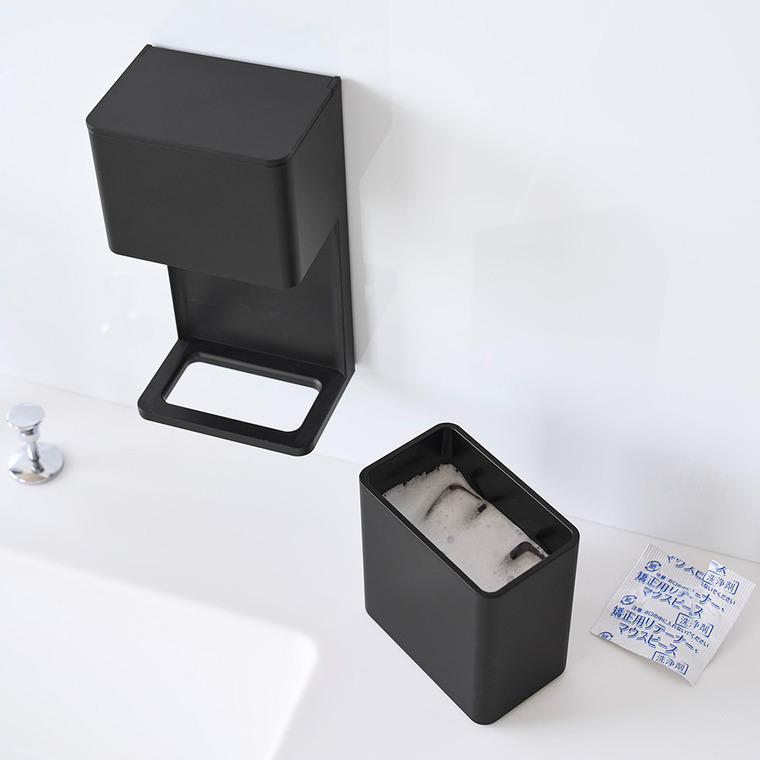 フィルムフック マウスピース&洗浄タブレット収納ラック タワー 山崎実業 tower 公式 10725 10726 ホワイト ブラック