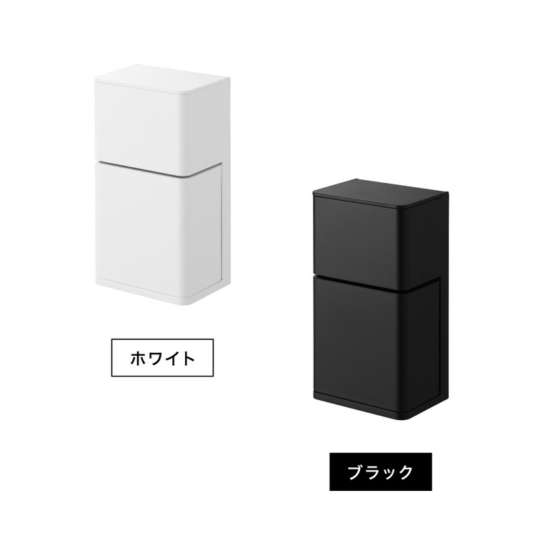 フィルムフック マウスピース&洗浄タブレット収納ラック タワー 山崎実業 tower 公式 10725 10726 ホワイト ブラック