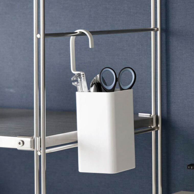 山崎実業 tower 引っ掛け収納ケース タワー S 公式 10751 10752 ホワイト ブラック