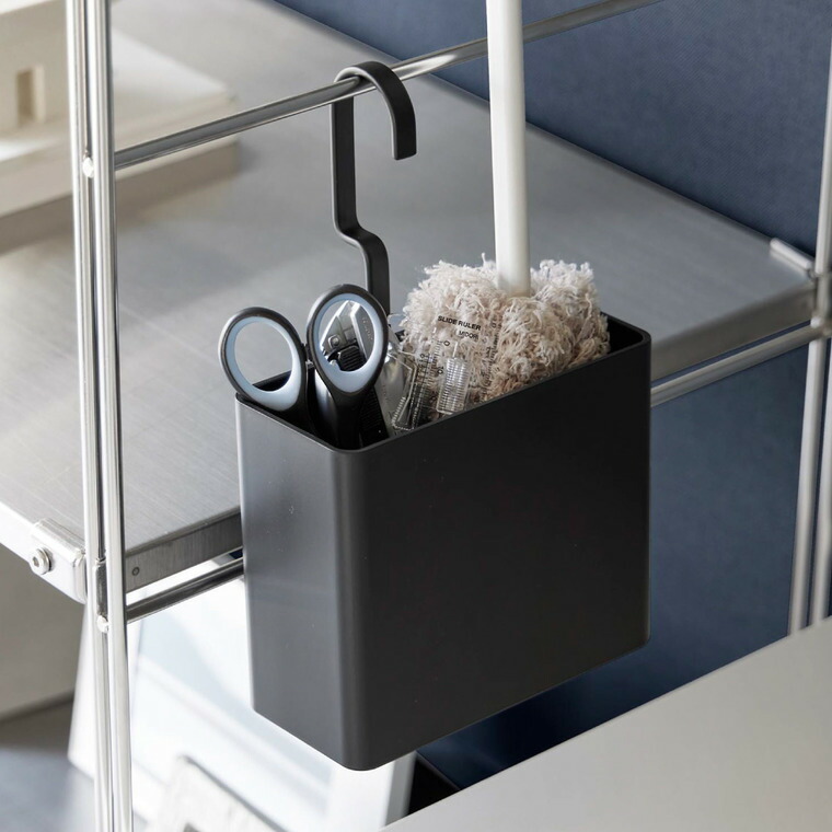 山崎実業 tower 引っ掛け収納ケース タワー L 公式 10753 10754 ホワイト ブラック