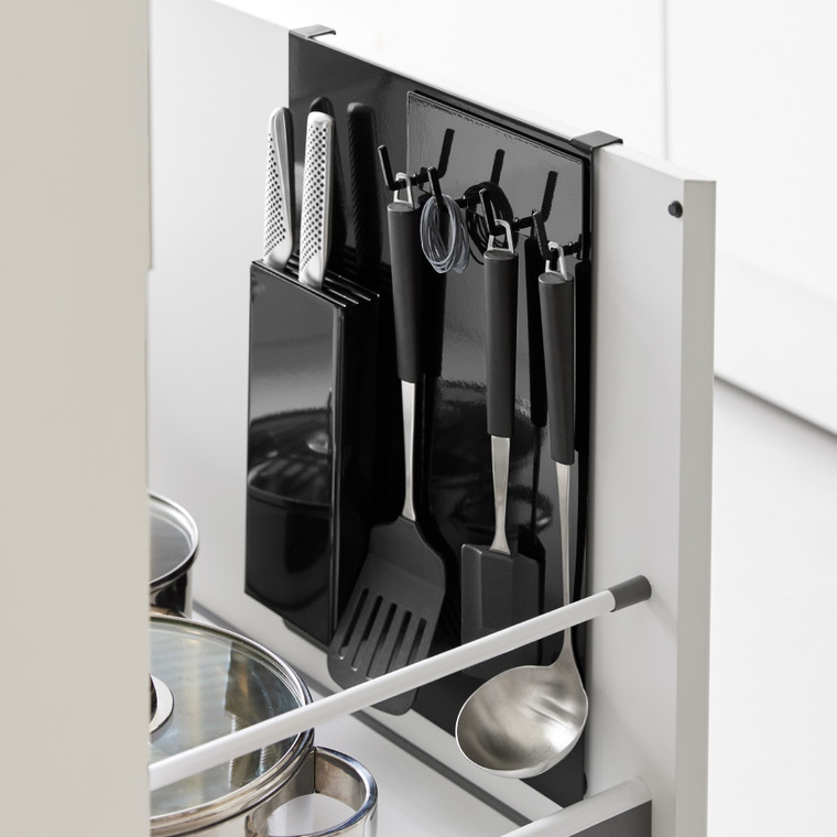 山崎実業 tower シンク扉スチールパネル タワー 公式 10783 10784 ホワイト ブラック 送料無料