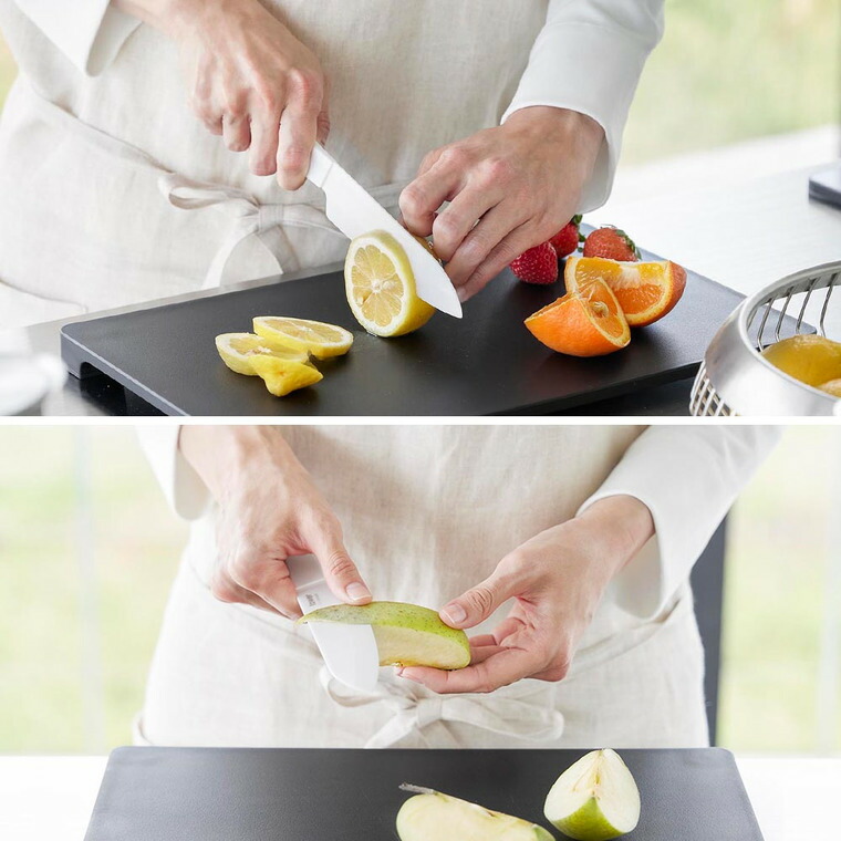 tower セラミックナイフ タワー ペティ 13cm 山崎実業 10119 10120 ホワイト ブラック 送料無料