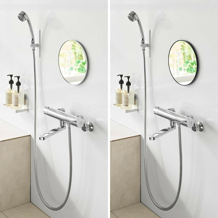 山崎実業 tower マグネットバスルーム樹脂ミラー タワー 丸型 23cm 公式 10171 10172 ホワイト ブラック 送料無料