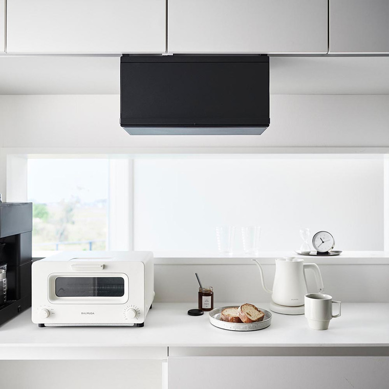 山崎実業 tower 戸棚下ブレッドケース タワー 公式 10256 10257 ホワイト ブラック 送料無料