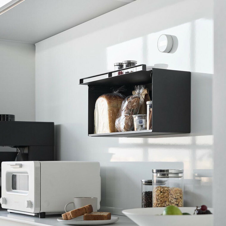 山崎実業 tower マグネットブレッドケース タワー 公式 10258 10259 ホワイト ブラック 送料無料