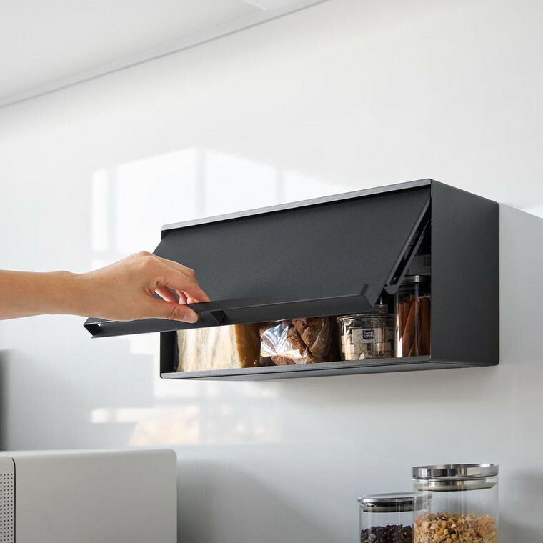 山崎実業 tower マグネットブレッドケース タワー 公式 10258 10259 ホワイト ブラック 送料無料