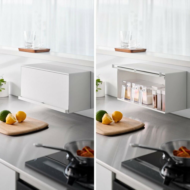 山崎実業 tower マグネットブレッドケース タワー 公式 10258 10259 ホワイト ブラック 送料無料