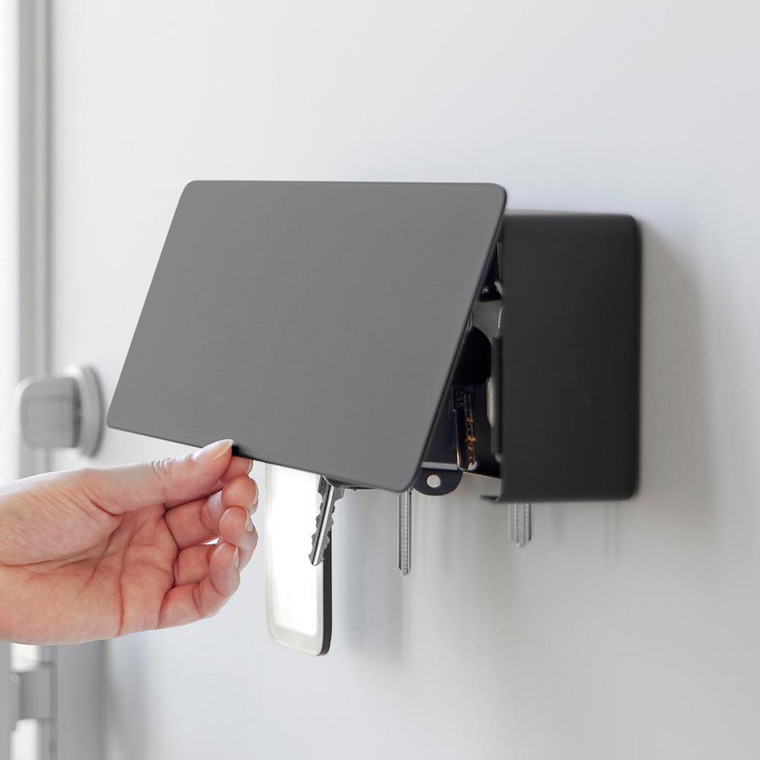 山崎実業 tower マグネットキーフック タワー ロング 公式 10342 10343 ホワイト ブラック 送料無料