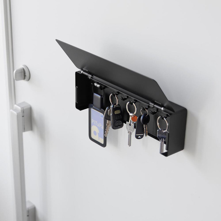 山崎実業 tower マグネットキーフック タワー ロング 公式 10342 10343 ホワイト ブラック 送料無料