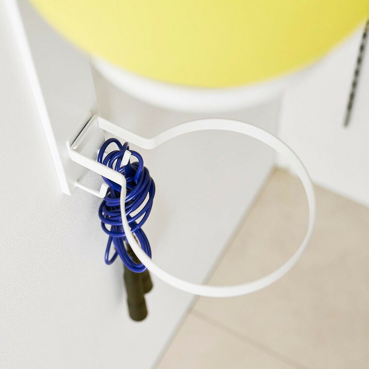 tower 壁付けボール収納 タワー 2段 山崎実業 10348 10349 ホワイト ブラック 送料無料