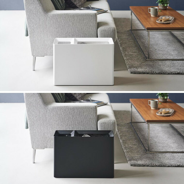 山崎実業 tower スーパー・コンビニ弁当がそのまま入る分別ダストボックス タワー 公式 10354 10355 ホワイト ブラック 送料無料