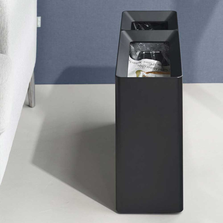 山崎実業 tower スーパー・コンビニ弁当がそのまま入る分別ダストボックス タワー 公式 10354 10355 ホワイト ブラック 送料無料